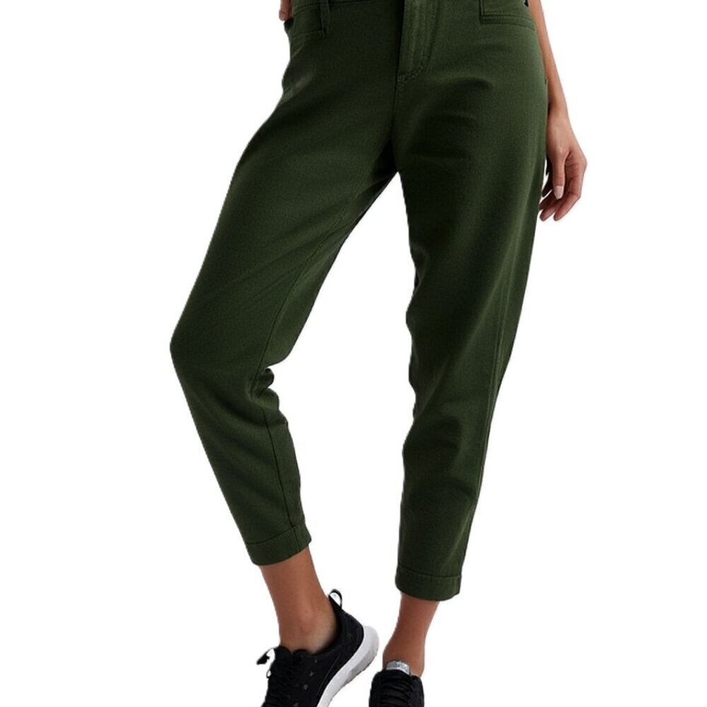 Banana Republic Sloan Olive Green Brushed Stretch Dress Pants – Size 4